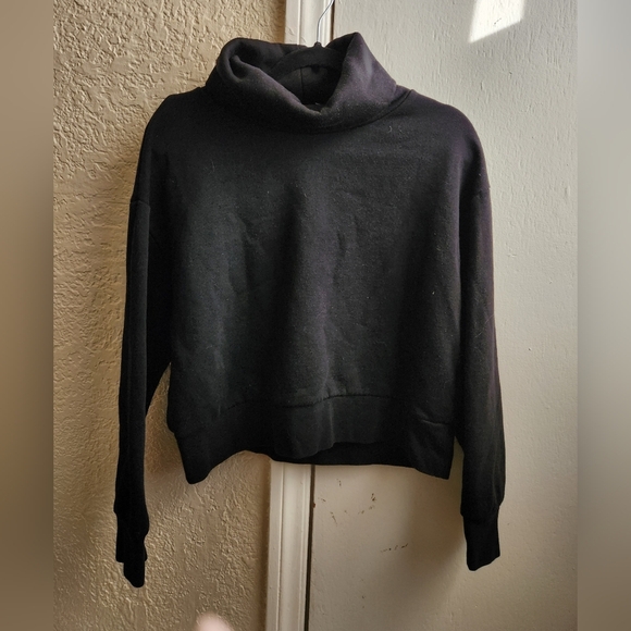 Zara- Mock Neck Sweatshirt - Picture 1 of 7